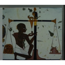 Egyptian scales that resemble the Christian crucifix